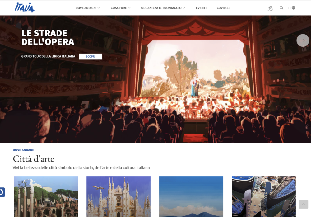 Portale nazionale ITALIA.IT